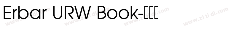 Erbar URW Book字体转换 Erbar URW Book字体转换